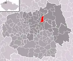 Býčkovice na mapě
