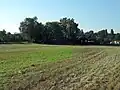 Archeologické naleziště: pohled SZ směrem