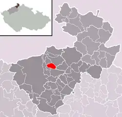 Bynovec na mapě