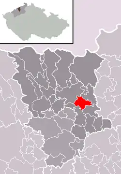 Bystřany na mapě
