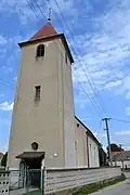 Kostel od jihozápadu