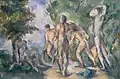 Koupající se muži, Paul Cézanne (1892)