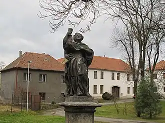 Plastika sv. Barbory, 18. století