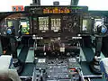 Kokpit modernizované verze C-5M Super Galaxy