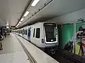 Souprava C30 ve stanici T-Centralen