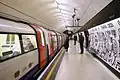 Nástupiště linky Northern Line