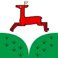 Rehetobel – vlajka