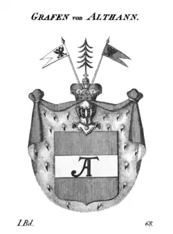 Erb rodu Althannů