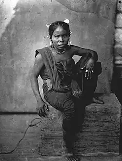 Žena z kmene Bataků, Karo, asi 1870, sbírka Tropenmuseum, Amsterdam