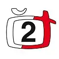 Logo ČT2 od 3. září 1994 do 31. srpna 2007