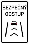 IP 32 Bezpečný odstup