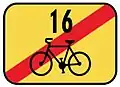IS 21d Konec cyklistické trasy