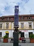 Hodiny na hlavním náměstí
