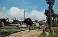 Camille Pissarro: Břehy Oisy u Pontoise