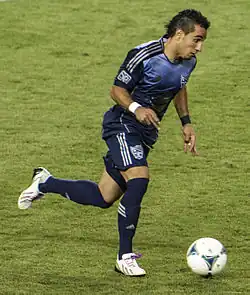 Sanvezzo během MLS All-Star Game 2013