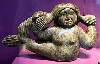 Soška bohyně Sedna