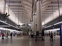 Canary Wharf - vstupní hala