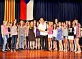 Cancioneta Praga na mezinárodním festivalu v Malgrat de Mar ve Španělsku s trofejí pro absolutního vítěze festivalu (2010)