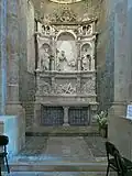 Oltář kaple svatého Petra
