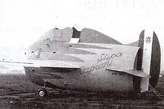 Stipa-Caproni na zemi