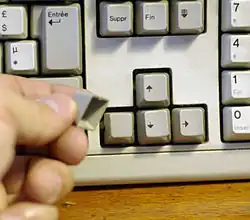 Odnímatelná víčka klávesnice IBM Model M
