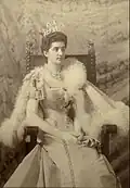 Elena Černohorská, ca. 1897