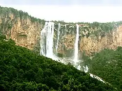Cascate di Lequarci (Ulassai, Sardinie)