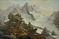 Caspar Wolf: Der Lauteraargletscher, 1776[5]