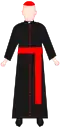 Kardinál (často s expositoriem)