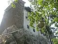Pohled z cesty pod hradem