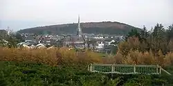 Pohled na město od severozápadu