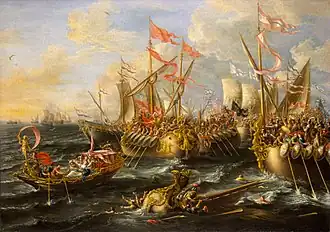 Lorenzo A. Castro:bitva u Actia, 1672
