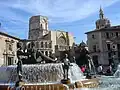 Exteriér valencijské katedrály
