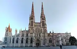 severní průčelí