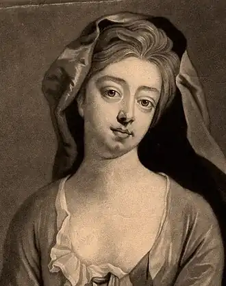 Detail mezzotinty, ca 1748 – ca 1760