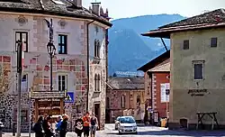Piazza dei Francescani v centru města