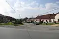 Centrum obce od kaple