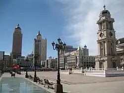 Hlavní náměstí v Mandžuli