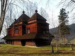 Bojkovská cerkev ve Smolniku.