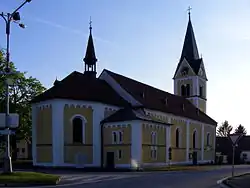 Farní kostel Neposkvrněného početí Panny Marie v Černé v Pošumaví.