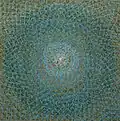 Jaroslav Jebavý Černá tečka 1999 akryl, plátno 200 x 200 cm