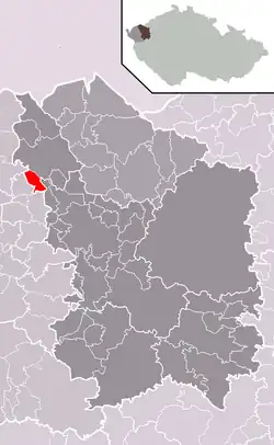 Černava na mapě