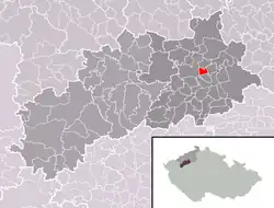 Černčice na mapě