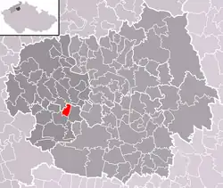 Černiv na mapě