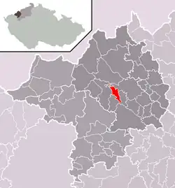 Černovice na mapě
