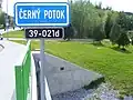 Most přes Černý potok
