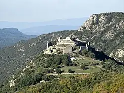 pohled na hrad od jihu