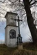 Chřešťovice. Boží muka s křížem. (2).jpg
