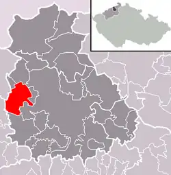 Chabařovice na mapě