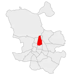 Chamartín na mapě